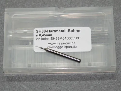 VHM Bohrer Micro � 0.45mm