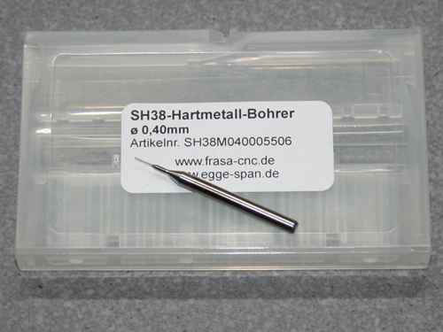 VHM Bohrer Micro Ø 0.40mm