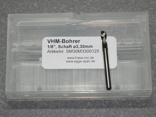 VHM-Bohrer mit 1/8 Schaft  3.30mm