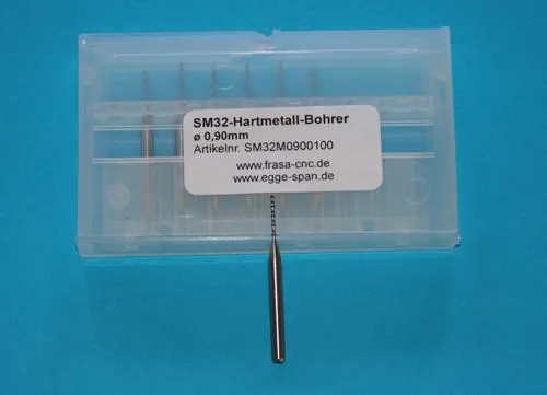 SM 32 Hartmetall-Bohrer � 0.90mm