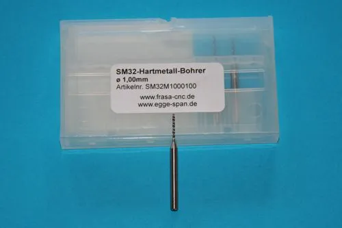 SM 32 Hartmetall-Bohrer � 1.00mm