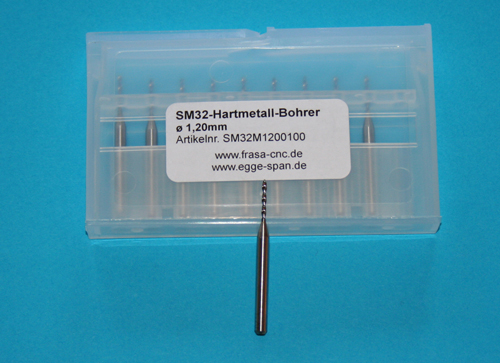 SM 32 Hartmetall-Bohrer  1.20mm