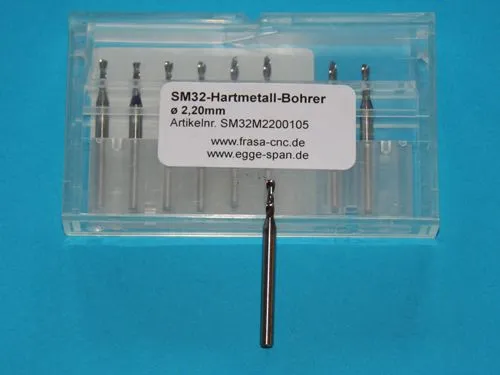 SM 32 Hartmetall-Bohrer � 2.20mm