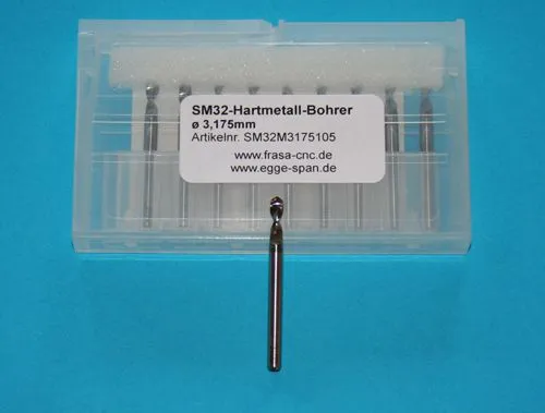 SM 32 Hartmetall-Bohrer � 3.175mm