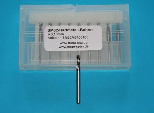 SM 32 Hartmetall-Bohrer � 3.10mm