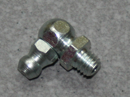 90 Kegelschmiernippel, M 6 ( konisch), Stahl verzinkt