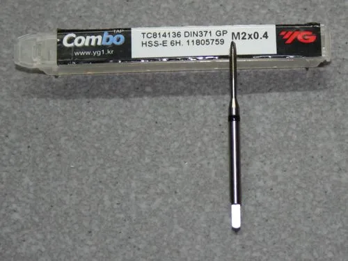 HSS-E, M2 Gewindebohrer ISO Gewinde DIN 13 f�r Aluminium