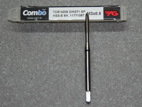 HSS-E, M3 Gewindebohrer ISO Gewinde DIN 13 f�r Aluminium