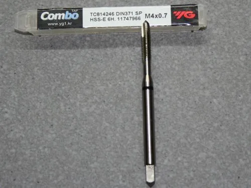 HSS-E, M4 Gewindebohrer ISO Gewinde DIN 13 f�r Aluminium