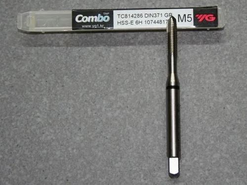 HSS-E, M5 Gewindebohrer ISO Gewinde DIN 13 f�r Aluminium