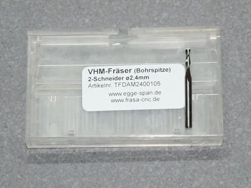 VHM-Fr�ser 2-Schneider - ALU - Bohrsp. � 2.40mm
