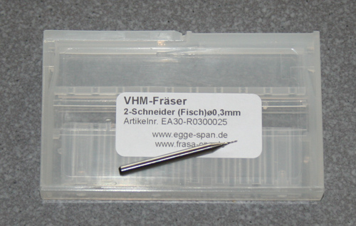 VHM-Frser 2-Schneider (Fisch)   0.30mm