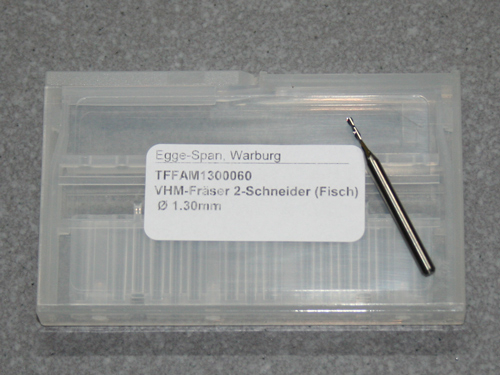VHM-Frser 2-Schneider (Fisch)   1.30mm
