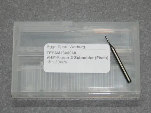 VHM-Fr�ser 2-Schneider (Fisch) � 1.30mm