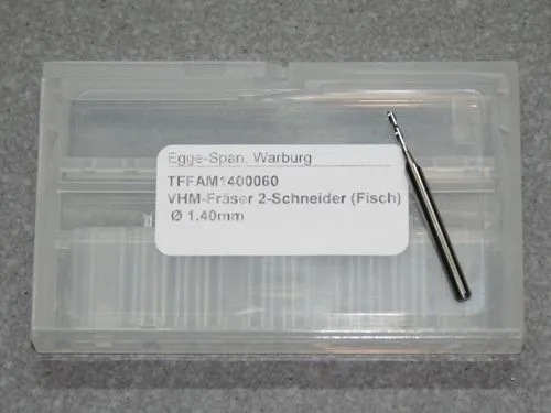 VHM-Fr�ser 2-Schneider (Fisch) � 1.40mm