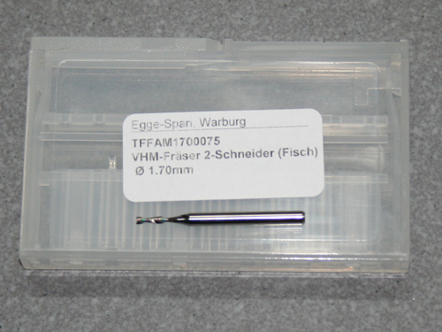 VHM-Frser 2-Schneider (Fisch)   1.70mm