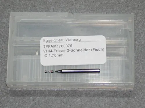 VHM-Fr�ser 2-Schneider (Fisch) � 1.70mm