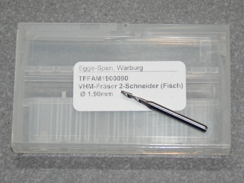 VHM-Frser 2-Schneider (Fisch)   1.90mm