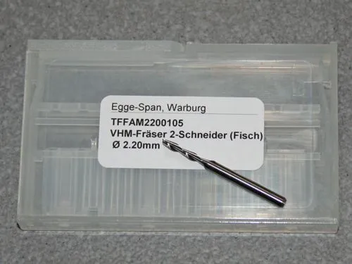 VHM-Fr�ser 2-Schneider (Fisch) � 2.20mm