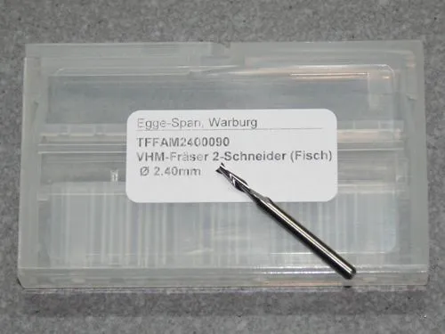 VHM-Fr�ser 2-Schneider (Fisch) � 2.40mm