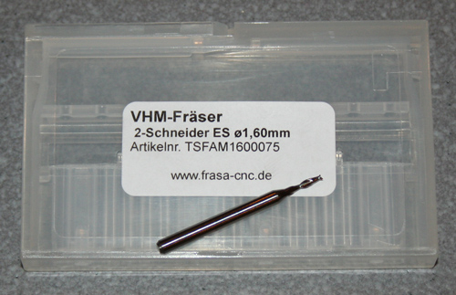 VHM-Frser 2-Schneider ES   1.60mm