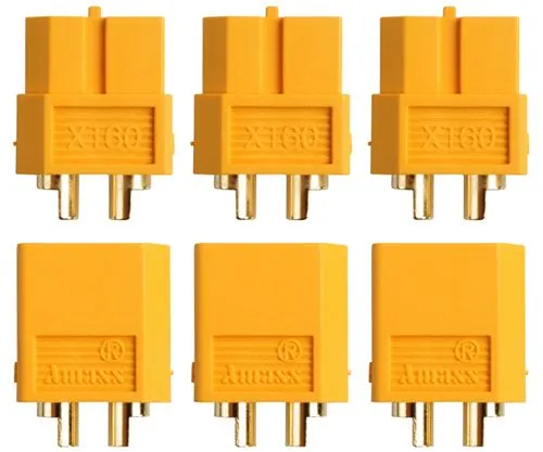 3 Paar Stecker + Buchse Goldkontakt XT60