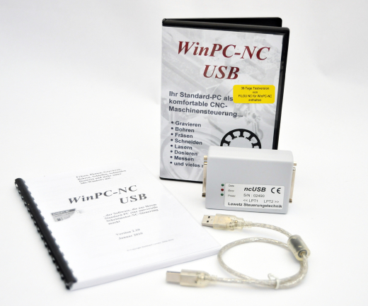 WinPC-NC USB mit ncUSB-Box 3.0