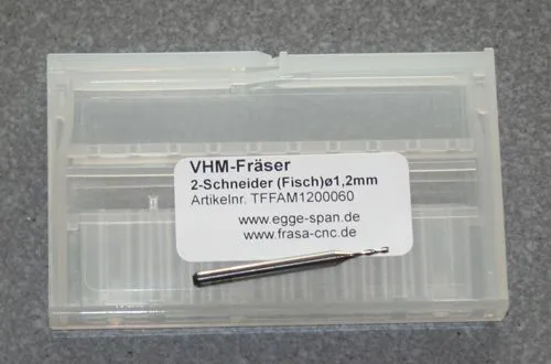 VHM-Fr�ser 2-Schneider (Fisch) � 1.20mm