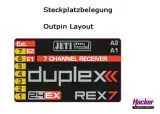 DUPLEX 2.4EX Empf�nger REX 7