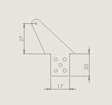 10 Ruderhrner RH55 in 2,00mm GFK