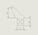 10 Ruderh�rner RH55 in 2,00mm GFK