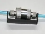 Halterungen Spritfilter- 4mm Schlauch GFK schwarz