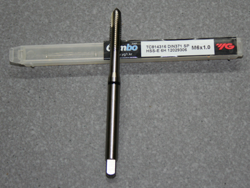 HSS-E M3 Gewindebohrer ISO Gewinde DIN 13  für Aluminium 