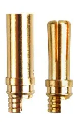 5 Paar Stecker + Buchse Goldkontaktstecker 4mm
