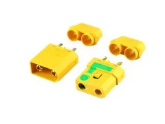 1 Paar Stecker + Buchse Goldkontakt XT90-S Anti-Spark