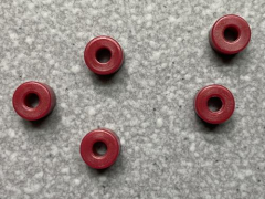 Anschlagringe 3.17 mm rot