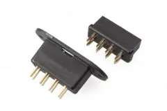 Tragfl�chensteckverbinder 8polig, Stecker & Buchse