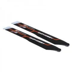 OMPHobby Haupt Rotorbl�tter 192mm in Orange