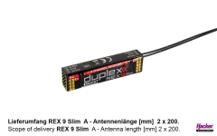 DUPLEX 2.4EX Empf�nger REX 9 Slim