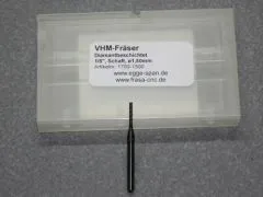VHM Fr�ser 1,50 mm spiralverzahnt, diamantbeschichtet, CFK, GFK