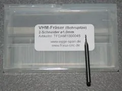 VHM-Fr�ser 2-Schneider - ALU - Bohrsp. � 1.00mm