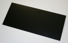 GFK-Platte schwarz 300 x 135 x 1,00 mm +/- 0,10 mm (0,0405 m)