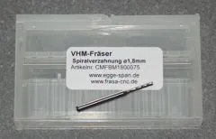 VHM-Fr�ser mit Spiralverzahnung � 1.80mm