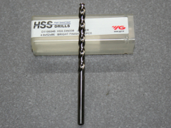 HSS, Spiralbohrer D=4,80 für Aluminium