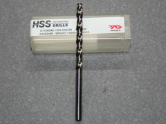 HSS, Spiralbohrer D=4,80 fr Aluminium