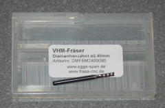 VHM-Fräser Diamantverzahnt Ø 2.40mm