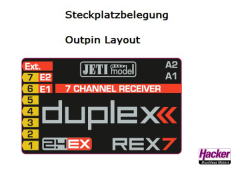 DUPLEX 2.4EX Empfnger REX 7