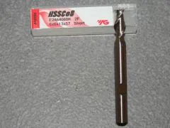 HSSE-CO8, 2 Schneiden 42� Rechtsspirale kurz 6.00mm, unbeschichtet