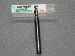 Alu-Power VHM 2-Schneider Alu, 5.00mm, RSP 45�, Stirnschn.