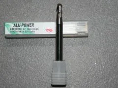 Alu-Power 3-Schneider Stirnradius D=5,0 mm mit abgesetztem Schaftteil